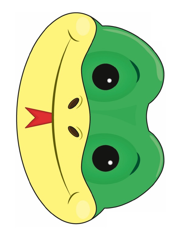 çocuklar için hazır kağıttan Yılan maskesi şablonu